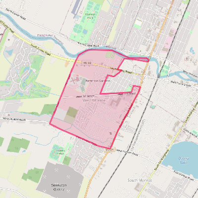 Map of West Monroe