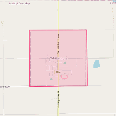 Map of Whittemore