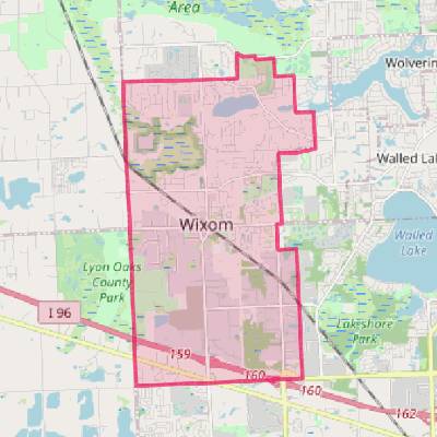 Map of Wixom