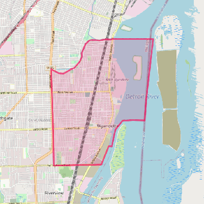 Map of Wyandotte