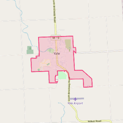 Map of Yale