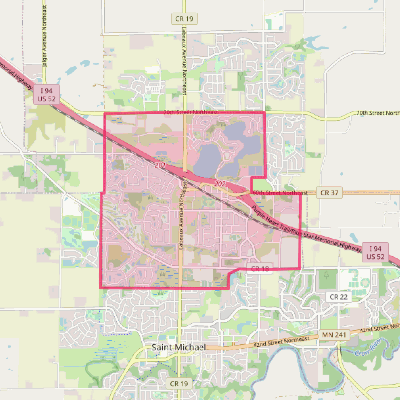 Map of Albertville