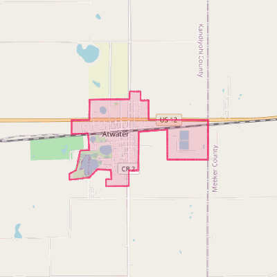 Map of Atwater