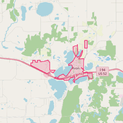 Map of Avon