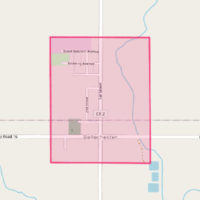 Map of Bellechester