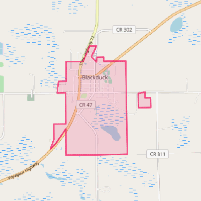 Map of Blackduck