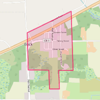 Map of Bock