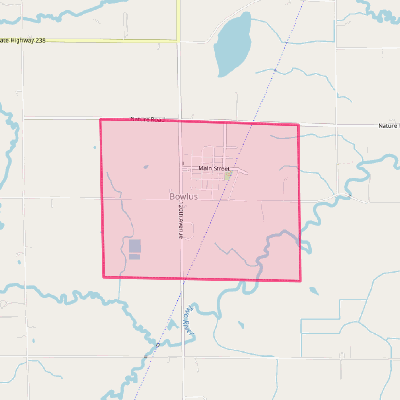 Map of Bowlus