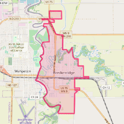 Map of Breckenridge