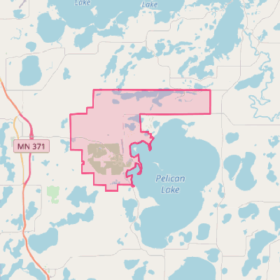 Map of Breezy Point