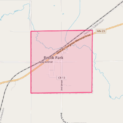 Map of Brook Park