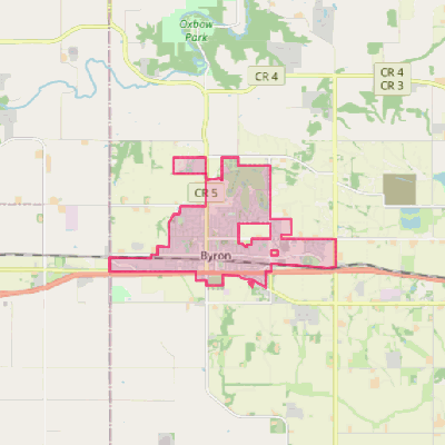 Map of Byron