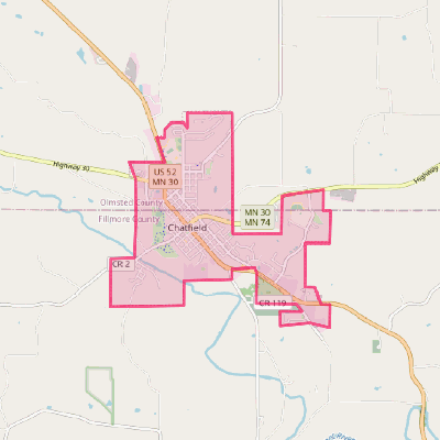 Map of Chatfield