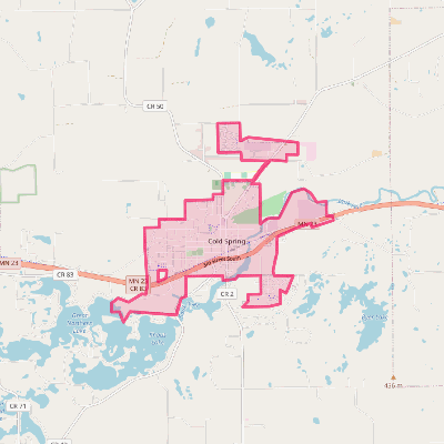 Map of Cold Spring