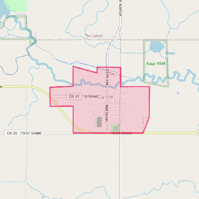 Map of Currie