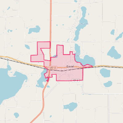 Map of Dassel