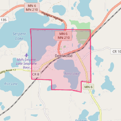 Map of Deerwood