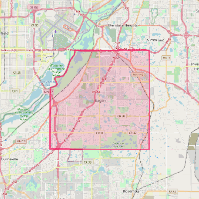 Map of Eagan