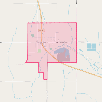 Map of Eagle Bend