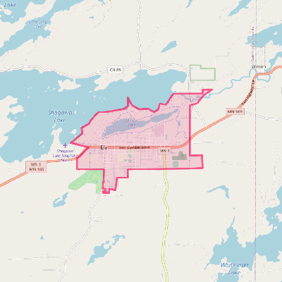 Map of Ely