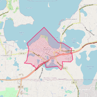 Map of Excelsior