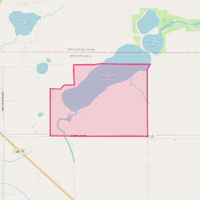 Map of Fish Lake