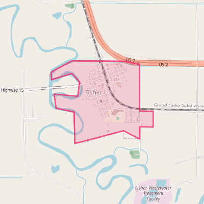 Map of Fisher