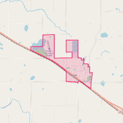 Map of Fosston