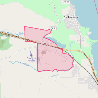 Map of Frontenac