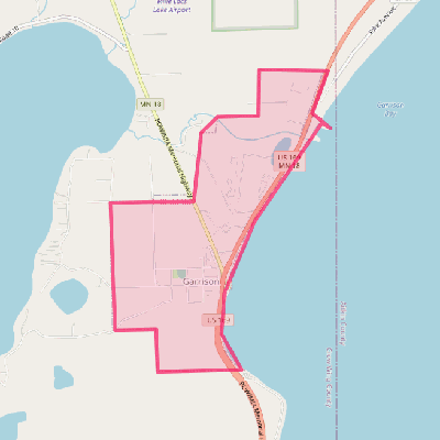 Map of Garrison