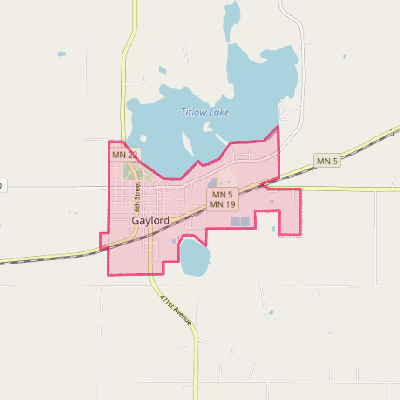 Map of Gaylord