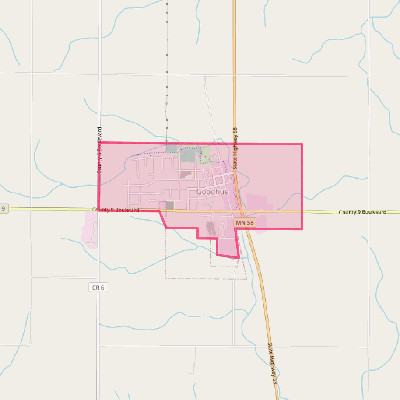 Map of Goodhue