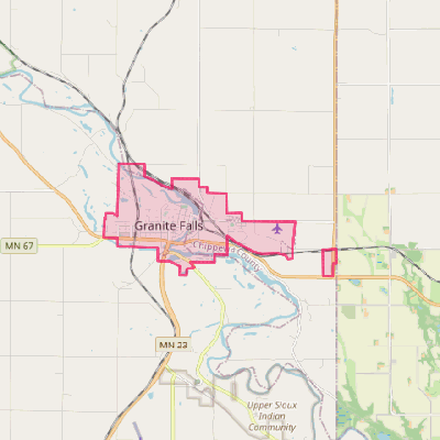 Map of Granite Falls