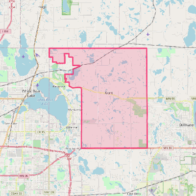 Map of Grant