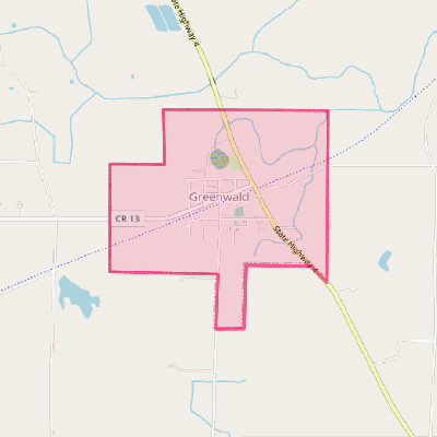 Map of Greenwald