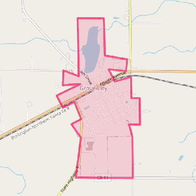 Map of Grove City