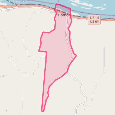 Map of Homer