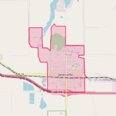 Map of Janesville