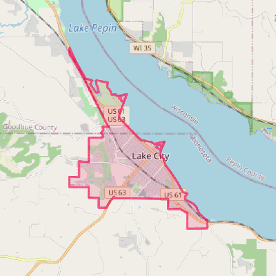 Map of Lake City