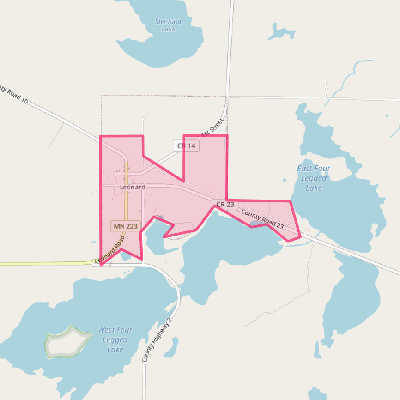 Map of Leonard