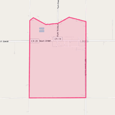 Map of Leota