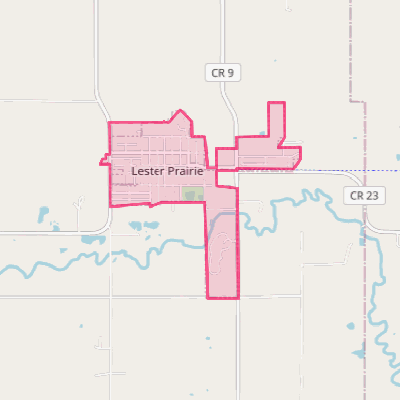 Map of Lester Prairie