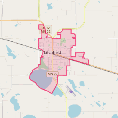 Map of Litchfield