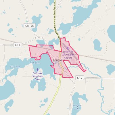 Map of Longville