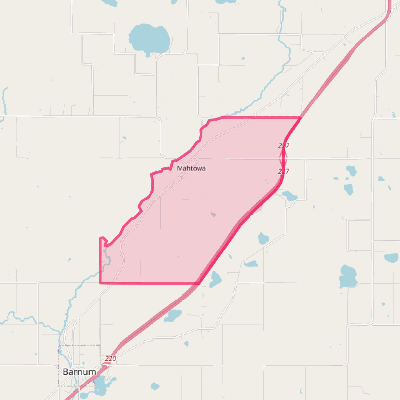 Map of Mahtowa