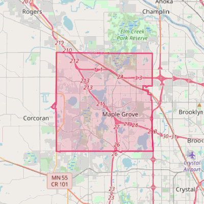 Map of Maple Grove