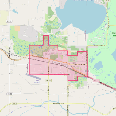 Map of Maple Plain