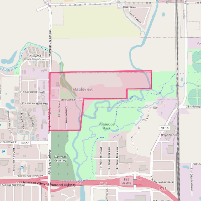 Map of Mapleview