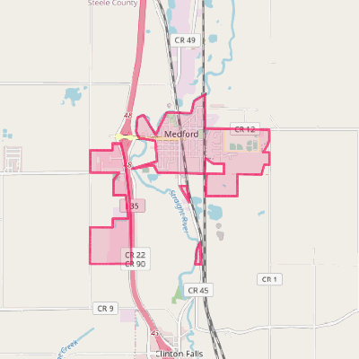 Map of Medford