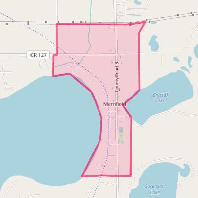 Map of Merrifield